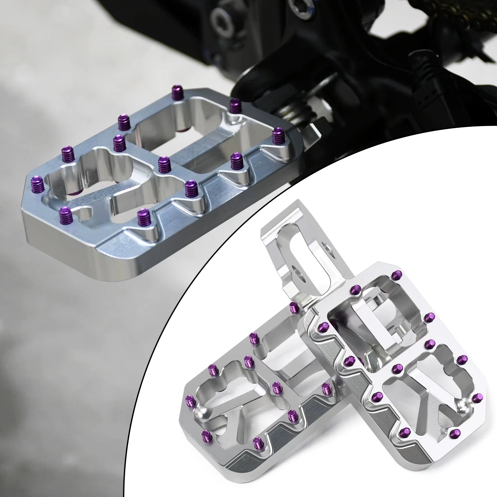 For SURRON Ultra Bee Motorcycles Foot Pedal New Customized Modified Pedals Foot Pegs E-Bikes for Surron Motorcycles Accessories