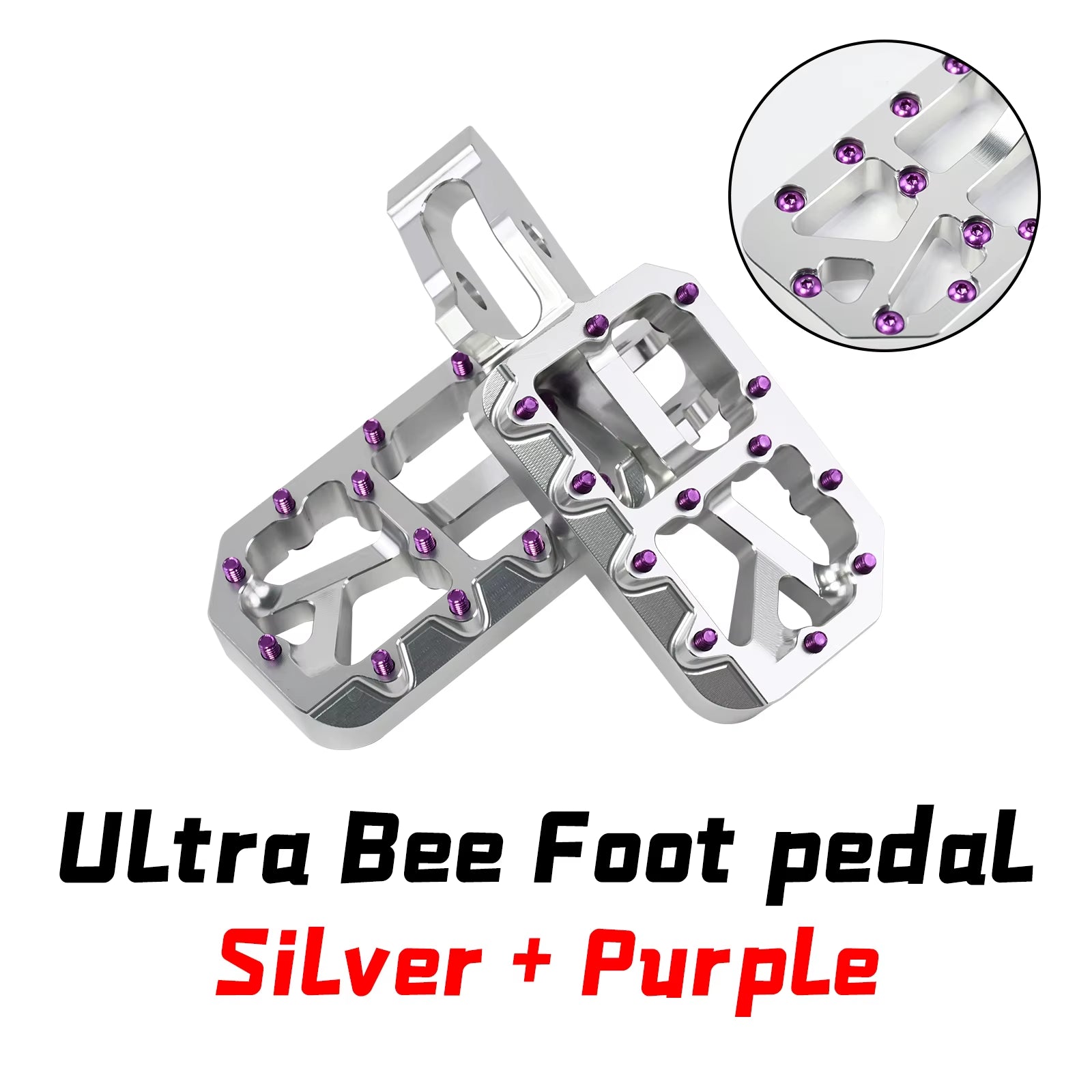 For SURRON Ultra Bee Motorcycles Foot Pedal New Customized Modified Pedals Foot Pegs E-Bikes for Surron Motorcycles Accessories