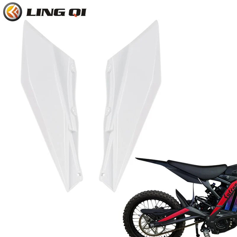 LINGQI Side Fender for Second-Generation Longer Rear Fender Fit to Sur Ron Light Bee X and S.