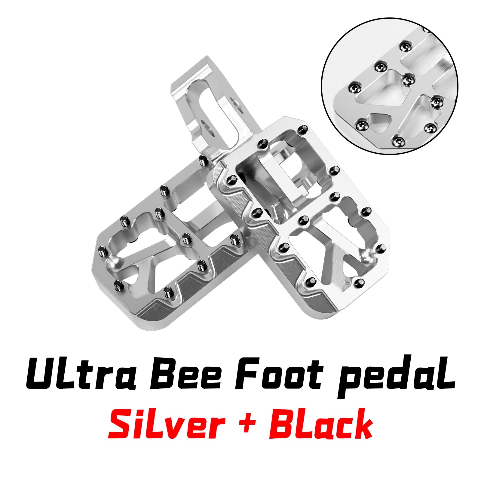 For SURRON Ultra Bee Motorcycles Foot Pedal New Customized Modified Pedals Foot Pegs E-Bikes for Surron Motorcycles Accessories