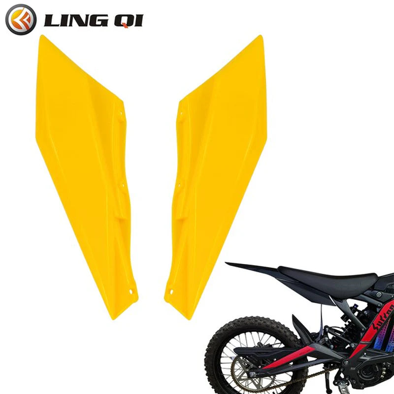 LINGQI Side Fender for Second-Generation Longer Rear Fender Fit to Sur Ron Light Bee X and S.