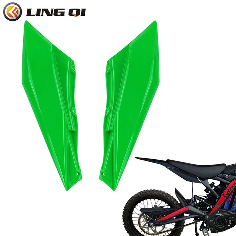 LINGQI Side Fender for Second-Generation Longer Rear Fender Fit to Sur Ron Light Bee X and S.